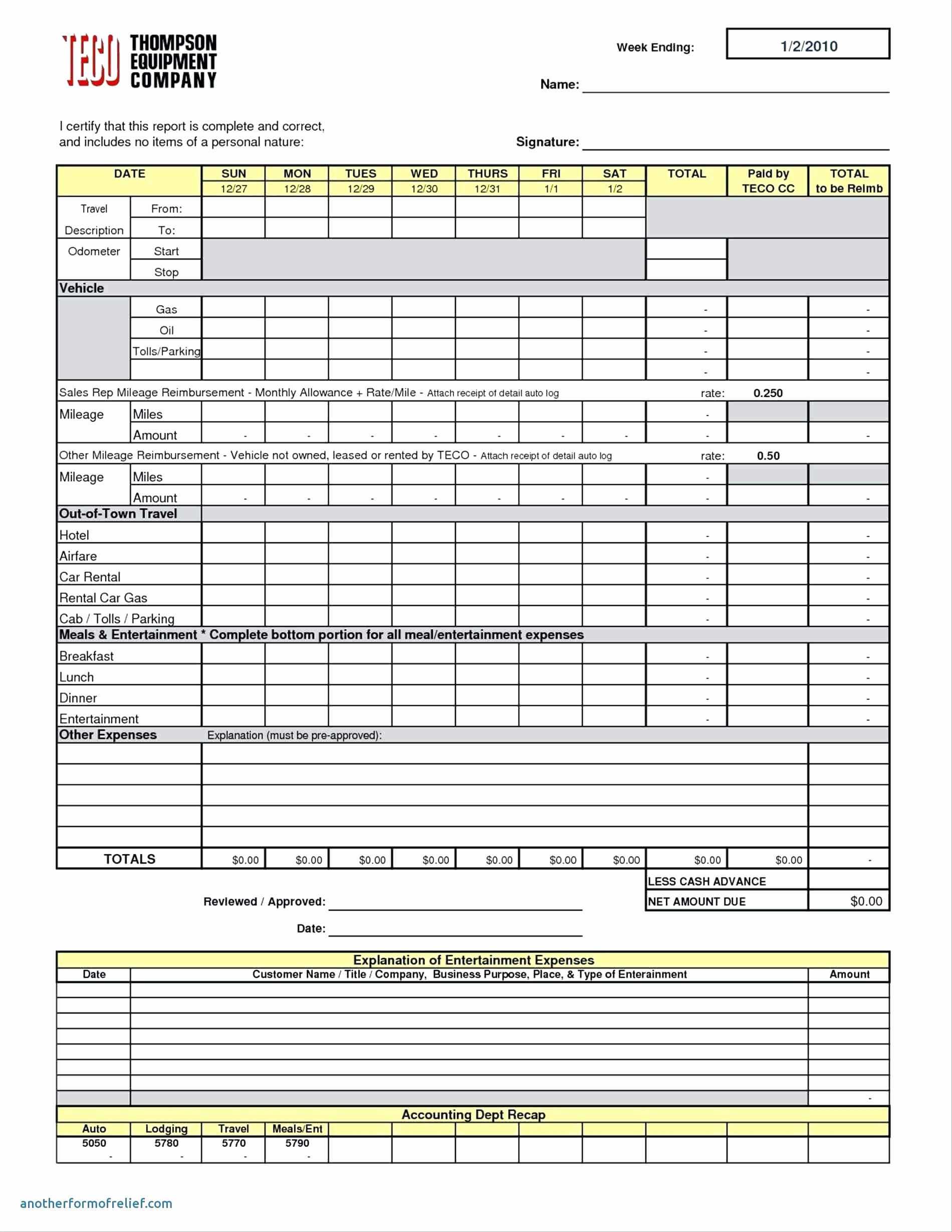 Expense Report Spreadsheet For Template Expenses Template Pertaining To Expense Report Template Excel 2010