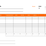 Expense Report Spreadsheet Template Monthly Excel Xls Travel For Expense Report Template Xls