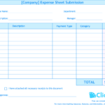 Expense Report Template | Track Expenses Easily In Excel Within Company Expense Report Template