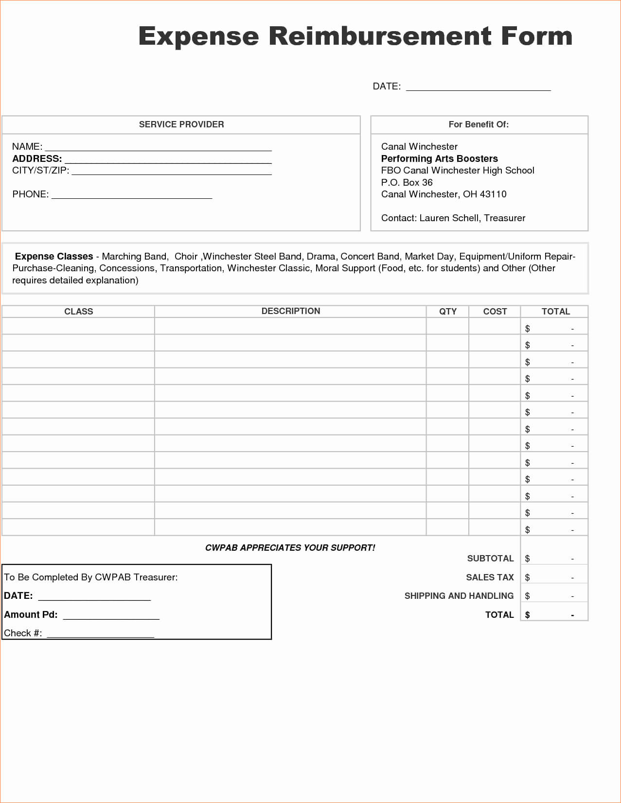 Expenses Claim Form Template Elegant Exceptional Samples Inside Reimbursement Form Template Word