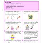 Eyfs | Ks1 | Ks2 | Instructions | Teachit Primary Inside Easter Card Template Ks2