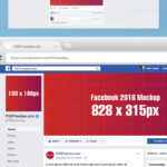 Facebook Page Mockup 2018 Template Psd On Behance With Regard To Facebook Banner Template Psd