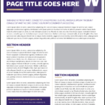 Fact Sheet | Uw Brand pertaining to Fact Sheet Template Word