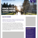 Fact Sheet | Uw Brand Regarding Fact Card Template