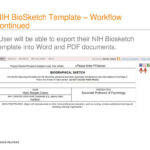 Faculty Activity Information Reporting System – Ppt Download With Regard To Nih Biosketch Template Word