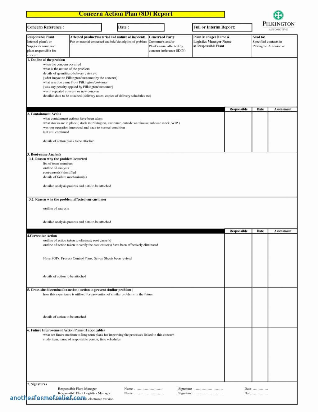 Failure Report Template Analysis Excel Sample Root Cause Pertaining To Root Cause Report Template