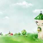 Fairy Tale Tower Wallpaper #1527 | Backgrounds In 2019 Inside Fairy Tale Powerpoint Template