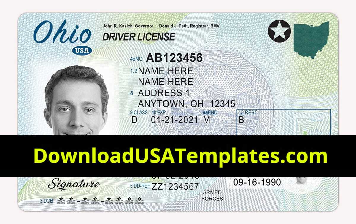 Fake Driver License Template | Fake Id Template Generator Pertaining To Florida Id Card Template