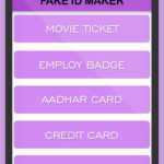 Fake Id Card For Android – Apk Download Intended For Mi6 Id Card Template