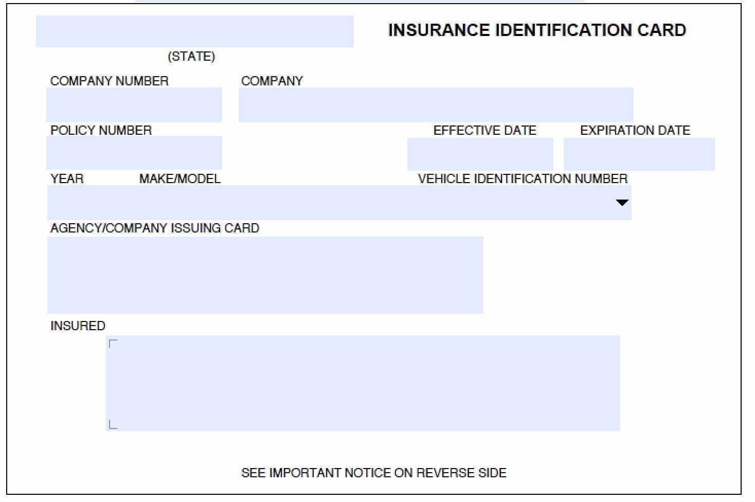 Fake Insurance Card Template | Template Modern Design With Regard To Fake Car Insurance Card Template