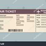 Fake Plane Ticket Template – Top Image Gallery Site With Regard To Plane Ticket Template Word