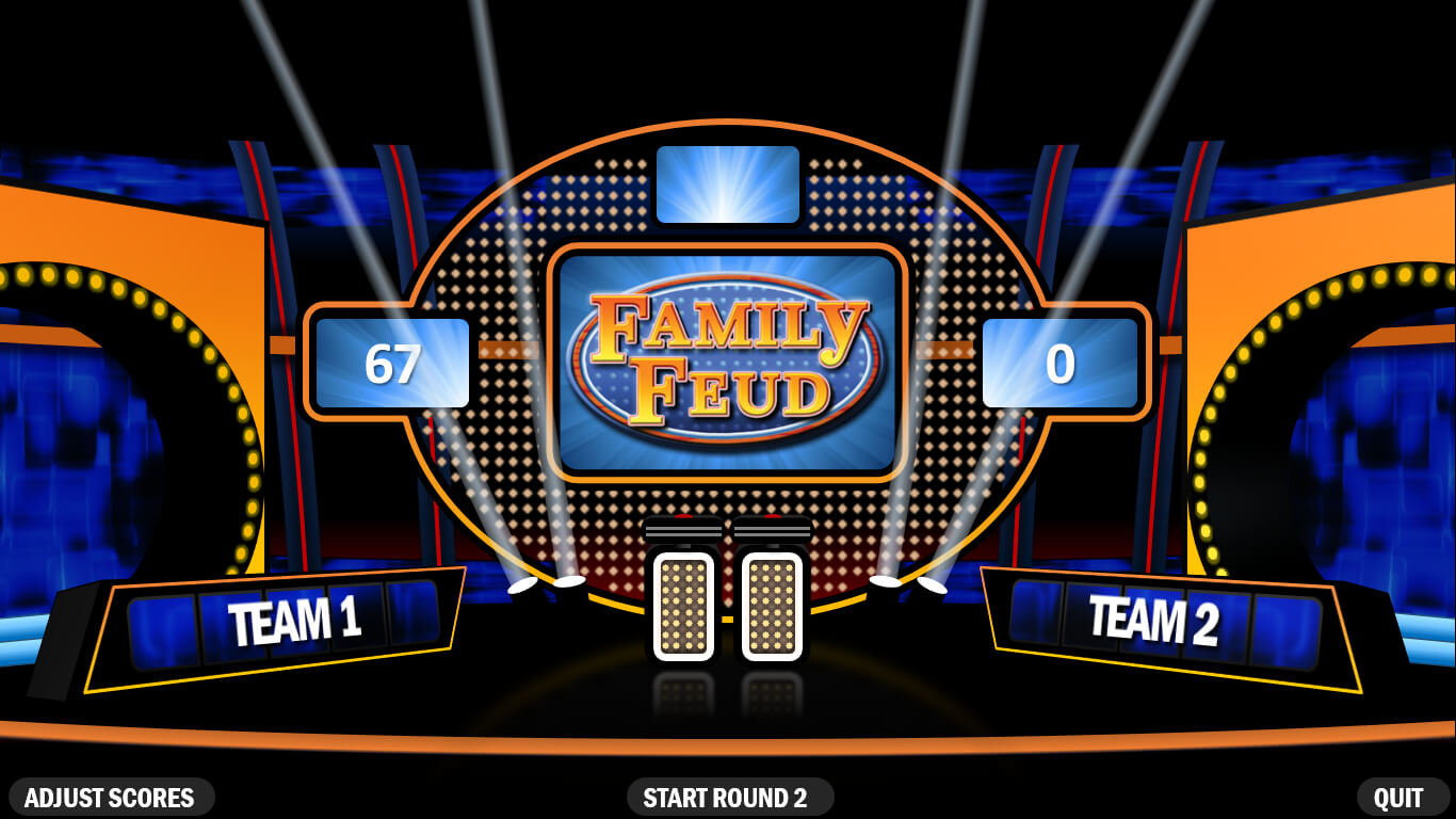 Family Feud | Rusnak Creative Free Powerpoint Games Within Family Feud Game Template Powerpoint Free