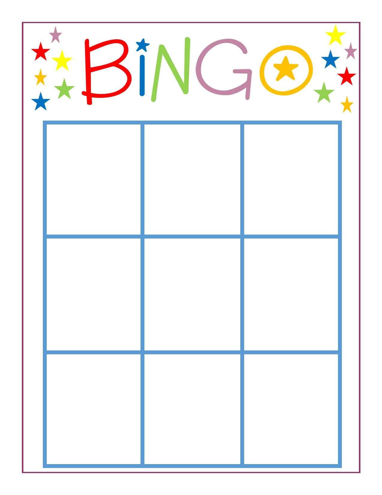 Family Game Night: Bingo | Adventures In Parenting {Group In Bingo Card Template Word