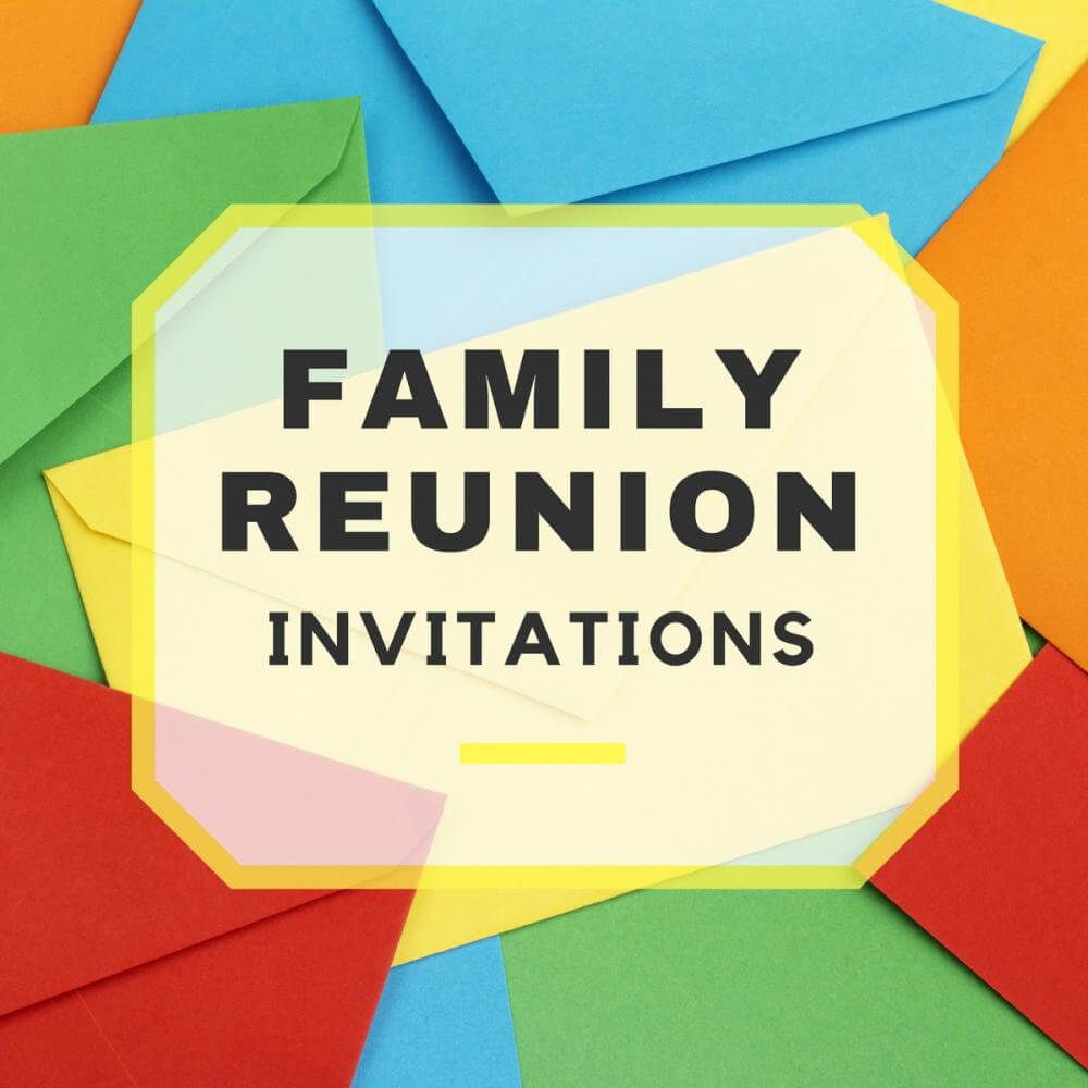 Family Reunion Invitations Inside Reunion Invitation Card Templates