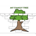 Family Tree Template – English Esl Worksheets In Fill In The Blank Family Tree Template