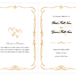 Fan Template Free Download | Wedding Program Template – Doc Regarding Free Printable Wedding Program Templates Word