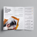 Fancy Business Tri Fold Brochure Template 001170 | Brochure Within Fancy Brochure Templates