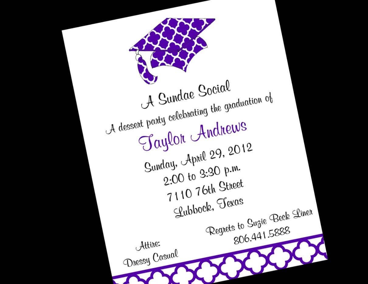 Farewell Invitation Templates Free Download Printable Within Goodbye Card Template