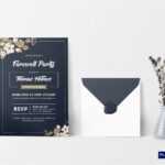 Farewell Party Invitation Card Template Regarding Farewell Card Template Word