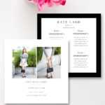 Fashion &amp; Beauty Blogger Rate Card Template |Stephanie pertaining to Rate Card Template Word