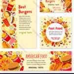 Fast Food Restaurant Banner And Poster Template Within Food Banner Template