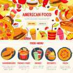 Fast Food Restaurant Menu Banner Template Throughout Food Banner Template