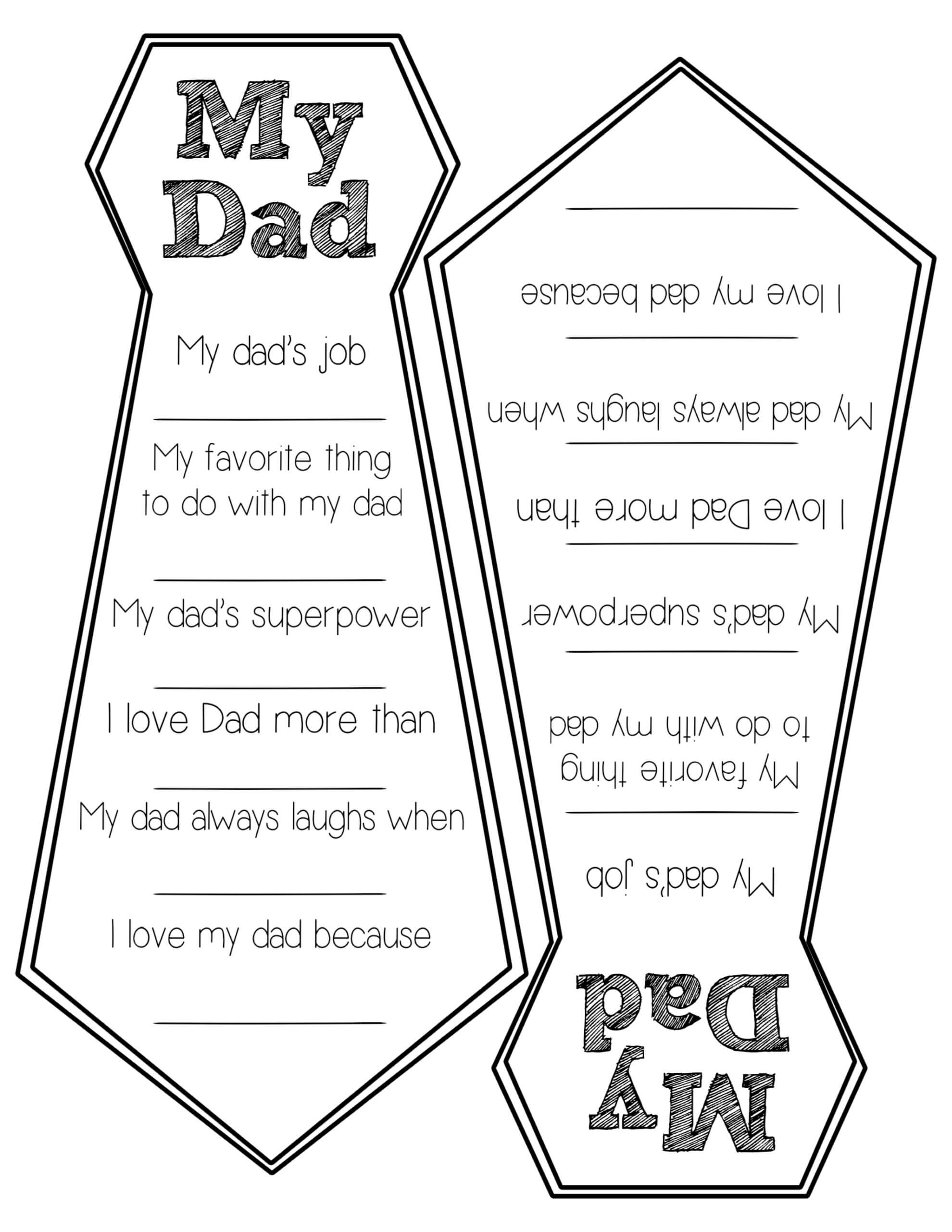 Father's Day Free Printable Cards - Paper Trail Design Throughout Fathers Day Card Template