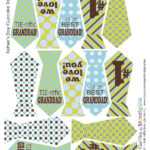 Fathers Day Free Printable Tie Banner And Cupcake Toppers With Regard To Tie Banner Template