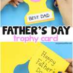 Father's Day Trophy Card – With Printable Trophy Template Throughout Fathers Day Card Template