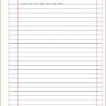 Fearsome Lined Paper Printable Word ~ Istherewhitesmoke With College Ruled Lined Paper Template Word 2007