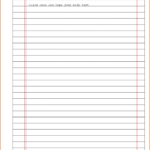 Fearsome Lined Paper Printable Word ~ Istherewhitesmoke With College Ruled Lined Paper Template Word 2007