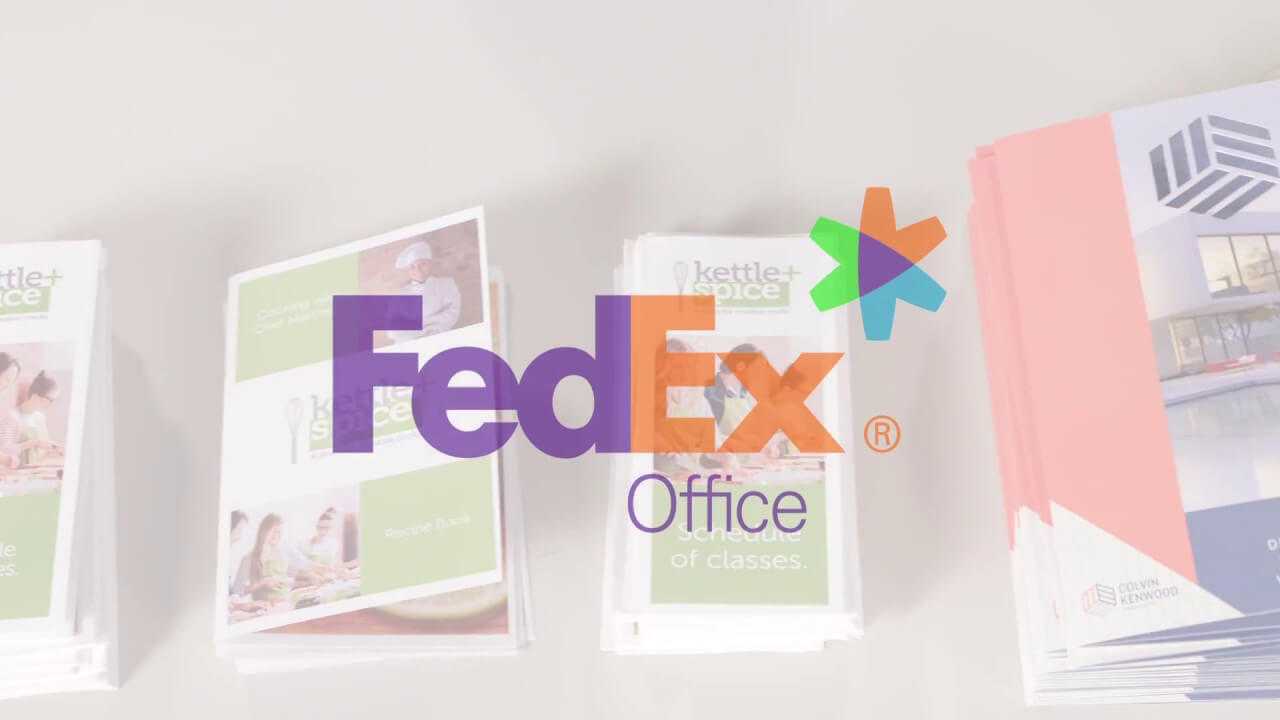 Fedex Office Brochures With Fedex Brochure Template