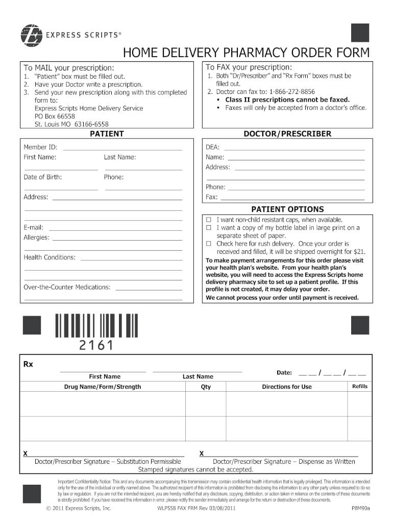 Fill In Blank Prescription Template – Fill Online, Printable With Regard To Doctors Prescription Template Word