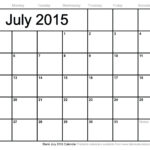 Fill In The Blank Calendar Month At A Glance Blank Calendar Intended For Month At A Glance Blank Calendar Template