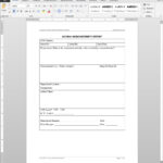 Financial Nonconformity Report Template | Ac1060 1 Pertaining To Non Conformance Report Form Template