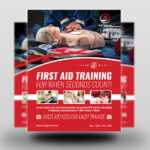 First Aid Flyer Template On Behance Aids Brochure Templates Within Hiv Aids Brochure Templates