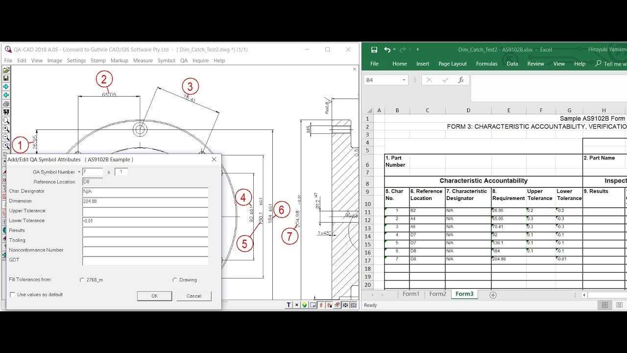 First Article Inspection Report Form (Download Free Sample With Part Inspection Report Template