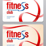Fitness Club Membership Card Design Template. Within Gym Membership Card Template