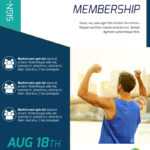 Fitness Membership Flyer Template In Membership Brochure Template