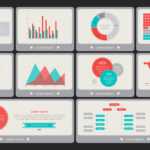 Flat Vintage Powerpoint Dashboard Within Powerpoint Dashboard Template Free