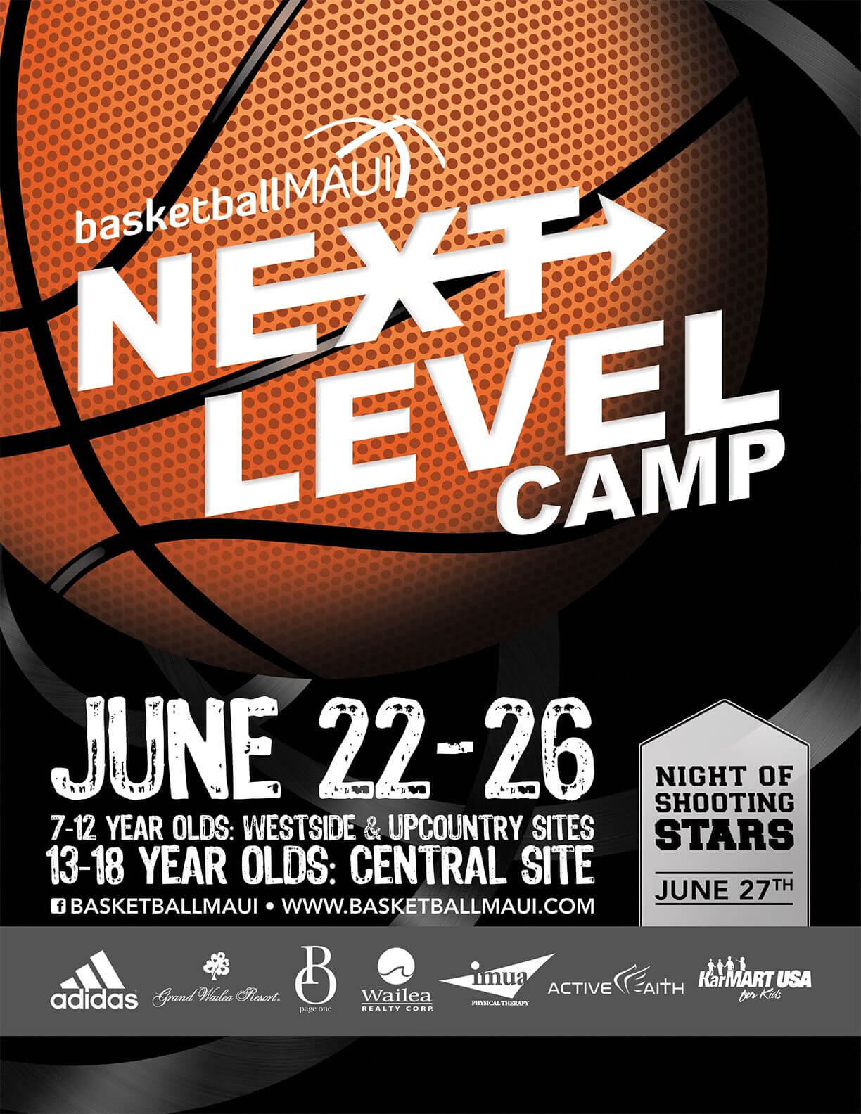 Flyer Design For Kids Basketball Camp. Designed With Regard To Basketball Camp Brochure Template