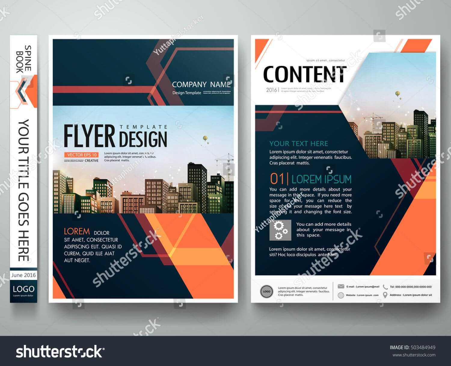 Flyers Design Template Vector. Abstract Blue Cover Book Regarding Engineering Brochure Templates