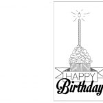Foldable Birthday Card Template – Hizir.kaptanband.co Pertaining To Foldable Birthday Card Template