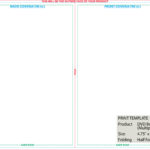 Folded Templates With Half Fold Card Template