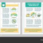 Food Magazine Layout Templates | Healthy Nutrition Brochure Throughout Nutrition Brochure Template