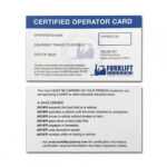 Forklift Certification Cards with regard to Forklift Certification Card Template