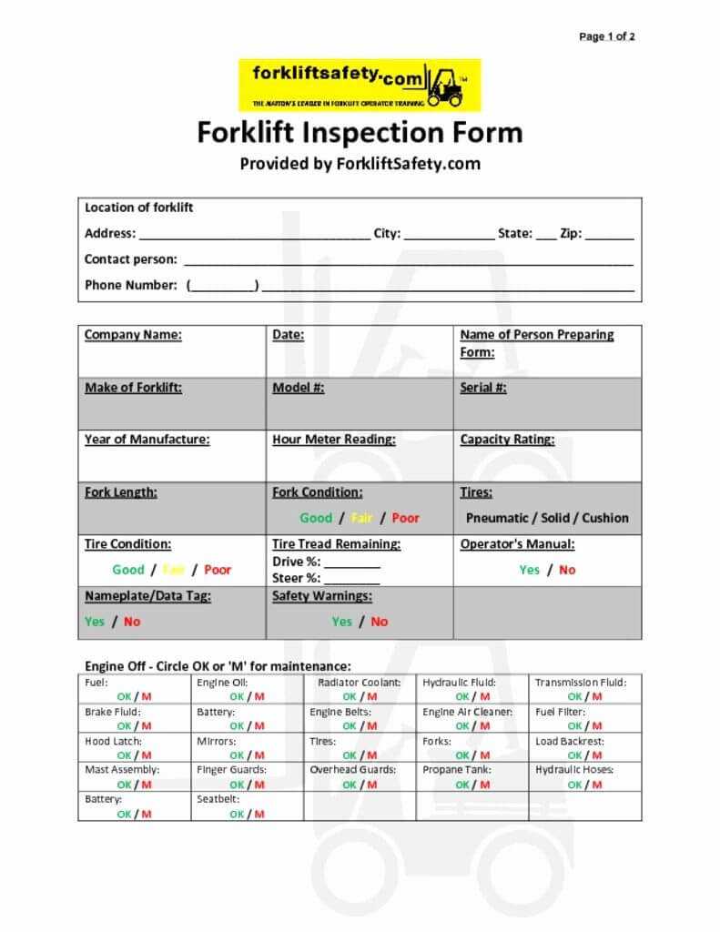 Forklift Training Wallet Card Template Pdfon Free Certified In Forklift Certification Card Template