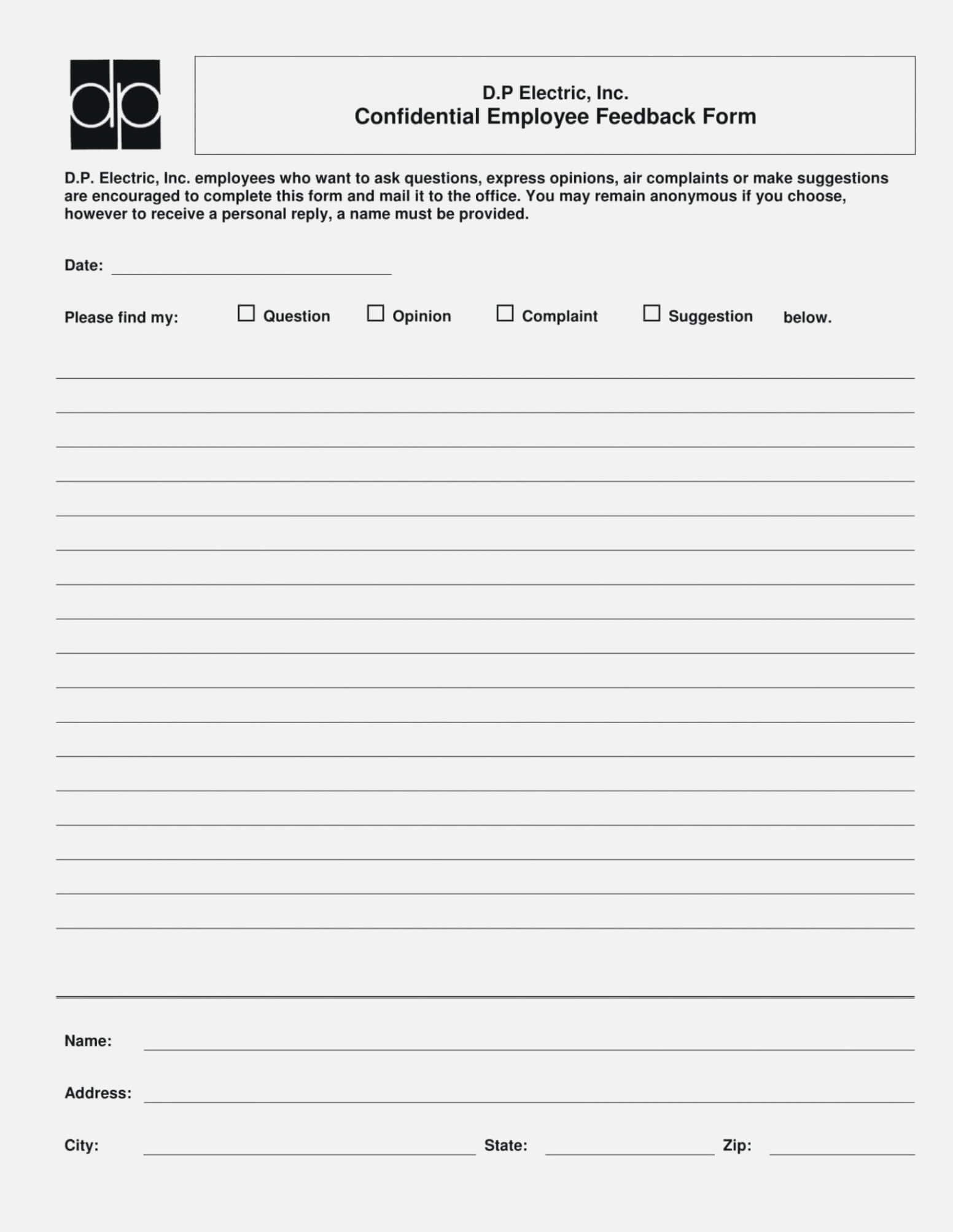 Form Samples Word Employee Suggestion Template Lovely Pertaining To Word Employee Suggestion Form Template