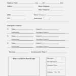 Form Templates Emergency Contact Student Information Card Pertaining To Student Information Card Template