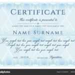 Formal Certificate Template | Certificate Template Formal Pertaining To Formal Certificate Of Appreciation Template